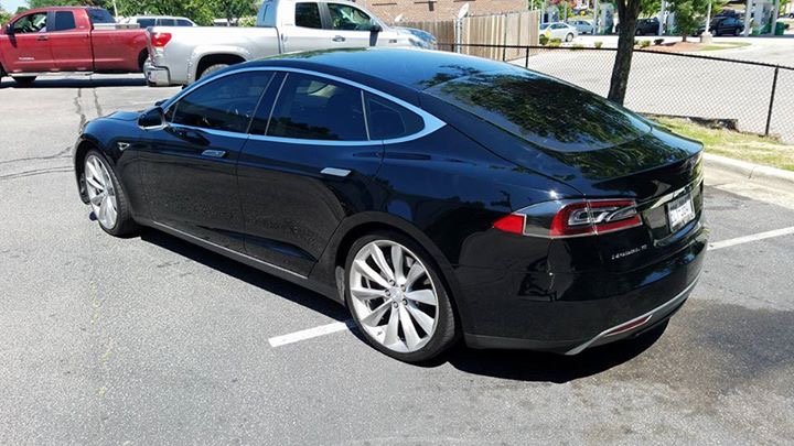 Cutting Edge Tesla Gets State of the Art Geoshield Window Film